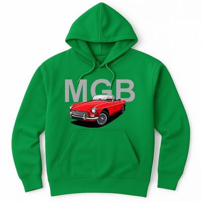 Classic British Mgb Sports Car Hoodie