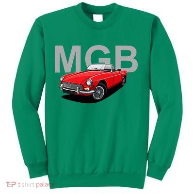 Classic British Mgb Sports Car Sweatshirt