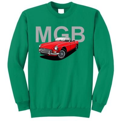 Classic British Mgb Sports Car Sweatshirt