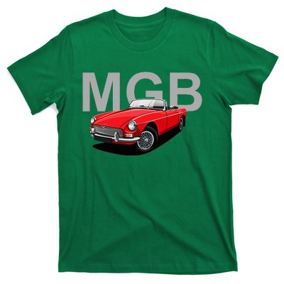 Classic British Mgb Sports Car T-Shirt