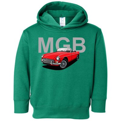Classic British Mgb Sports Car Toddler Hoodie