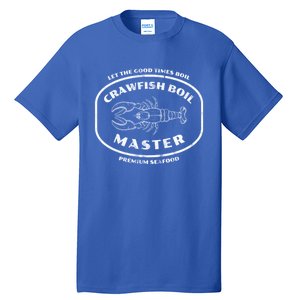 Crawfish Boil Master Cajun Seafood Festival Retro Cooking Cute Gift Tall T-Shirt