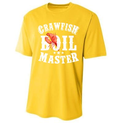 Crawfish Boil Master Cajun Seafood Festival Retro Cooking Gift Performance Sprint T-Shirt