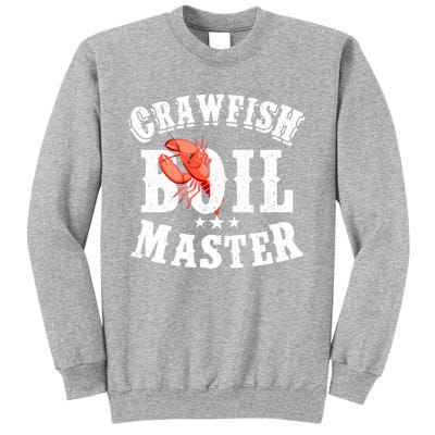 Crawfish Boil Master Cajun Seafood Festival Retro Cooking Gift Sweatshirt