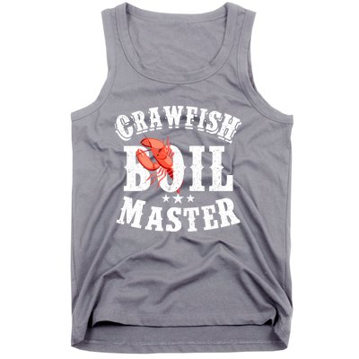 Crawfish Boil Master Cajun Seafood Festival Retro Cooking Gift Tank Top