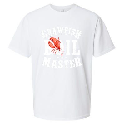 Crawfish Boil Master Cajun Seafood Festival Retro Cooking Gift Sueded Cloud Jersey T-Shirt