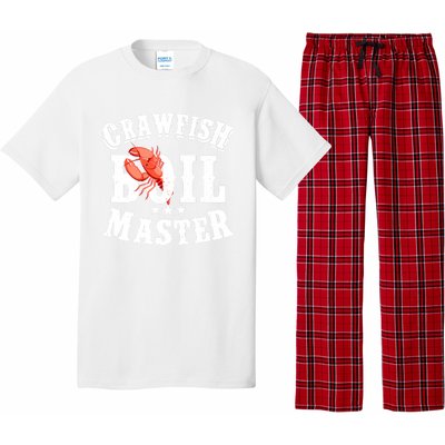 Crawfish Boil Master Cajun Seafood Festival Retro Cooking Gift Pajama Set