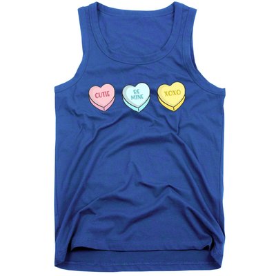 Cutie Be Mine Xoxo Valentines Day Funny Gift Cool Gift Tank Top