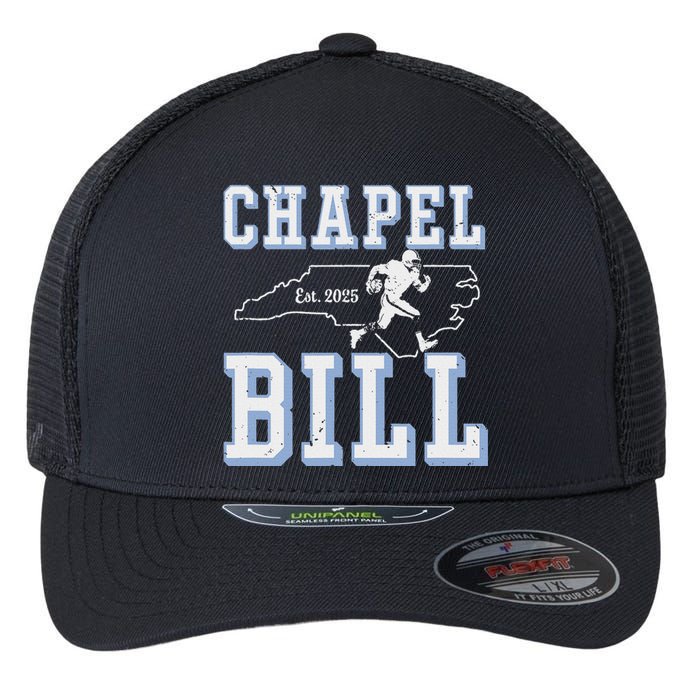 Chapel Bill Merch Vintage North Carolina Fan Merch Flexfit Unipanel Trucker Cap