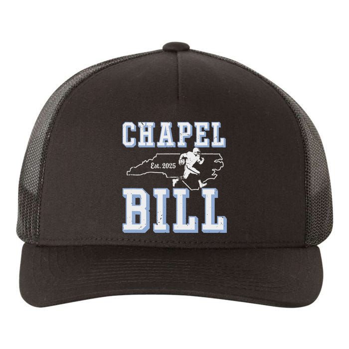 Chapel Bill Merch Vintage North Carolina Fan Merch Yupoong Adult 5-Panel Trucker Hat