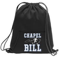 Chapel Bill Merch Vintage North Carolina Fan Merch Sweatshirt Cinch Pack Bag