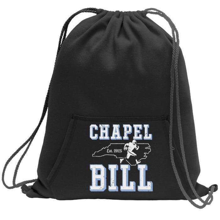 Chapel Bill Merch Vintage North Carolina Fan Merch Sweatshirt Cinch Pack Bag