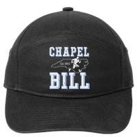 Chapel Bill Merch Vintage North Carolina Fan Merch 7-Panel Snapback Hat