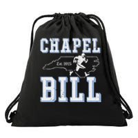 Chapel Bill Merch Vintage North Carolina Fan Merch Drawstring Bag