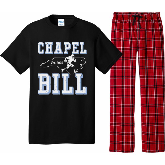 Chapel Bill Merch Vintage North Carolina Fan Merch Pajama Set