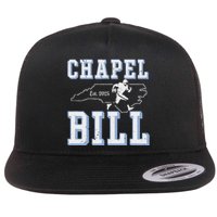 Chapel Bill Merch Vintage North Carolina Fan Merch Flat Bill Trucker Hat