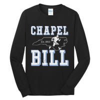 Chapel Bill Merch Vintage North Carolina Fan Merch Tall Long Sleeve T-Shirt