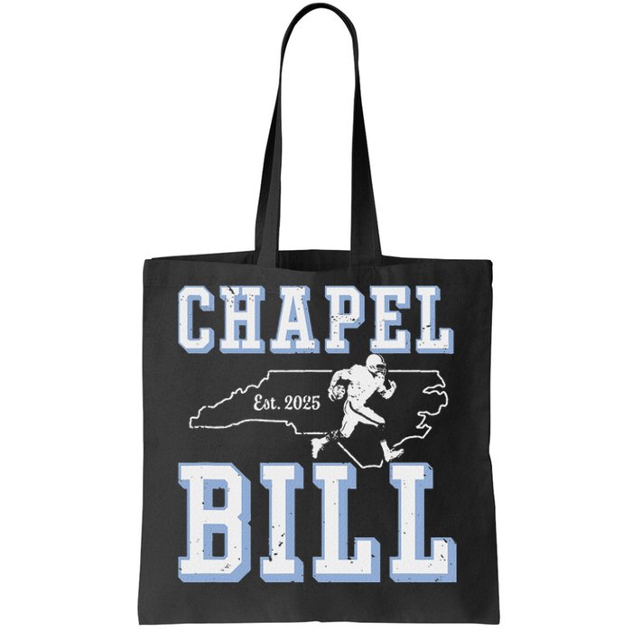 Chapel Bill Merch Vintage North Carolina Fan Merch Tote Bag