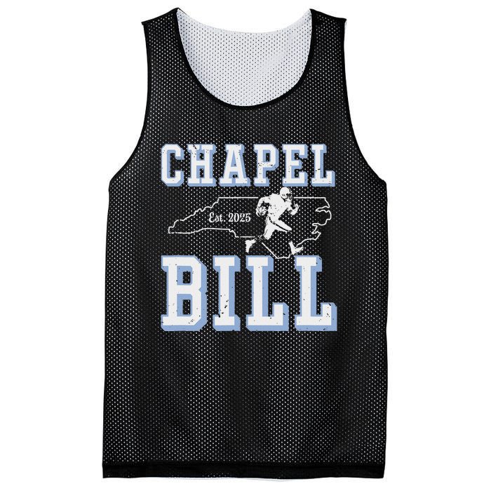 Chapel Bill Merch Vintage North Carolina Fan Merch Mesh Reversible Basketball Jersey Tank