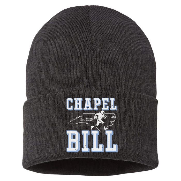 Chapel Bill Merch Vintage North Carolina Fan Merch Sustainable Knit Beanie