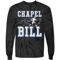 Chapel Bill Merch Vintage North Carolina Fan Merch Tie-Dye Long Sleeve Shirt