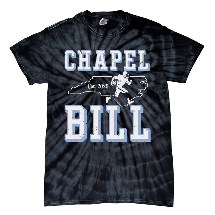 Chapel Bill Merch Vintage North Carolina Fan Merch Tie-Dye T-Shirt