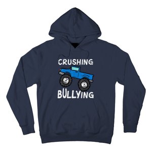 Crushing Bullying Monster Truck Unity Day Orange Hoodie