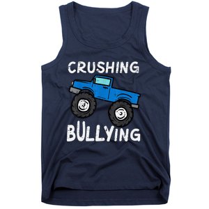 Crushing Bullying Monster Truck Unity Day Orange Tank Top