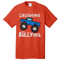 Crushing Bullying Monster Truck Unity Day Orange Tall T-Shirt