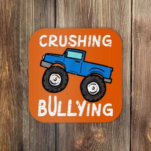 Crushing Bullying Monster Truck Unity Day Orange Coaster