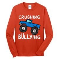 Crushing Bullying Monster Truck Unity Day Orange Tall Long Sleeve T-Shirt