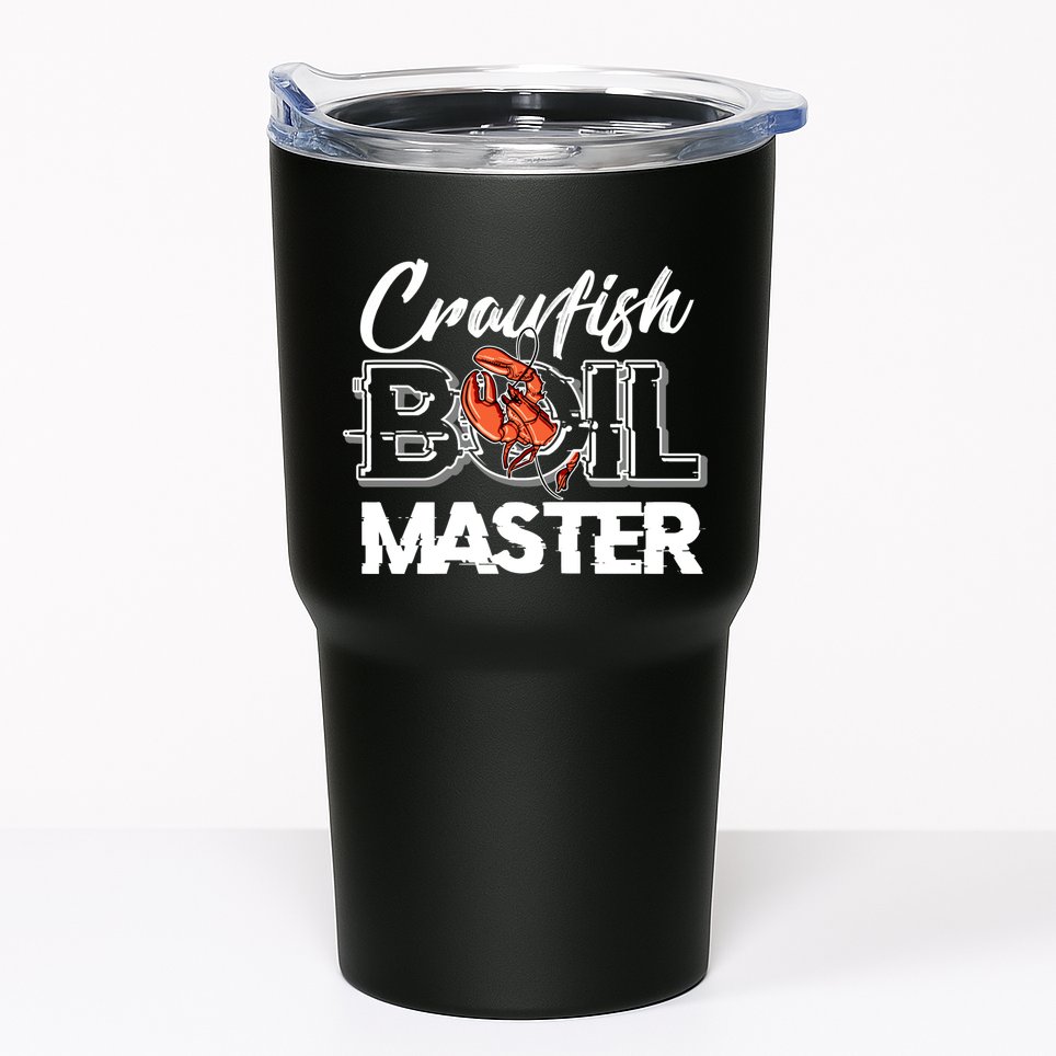 Crawfish Boil Master Cajun Seafood Festival Retro Cooking Gift Tumbler