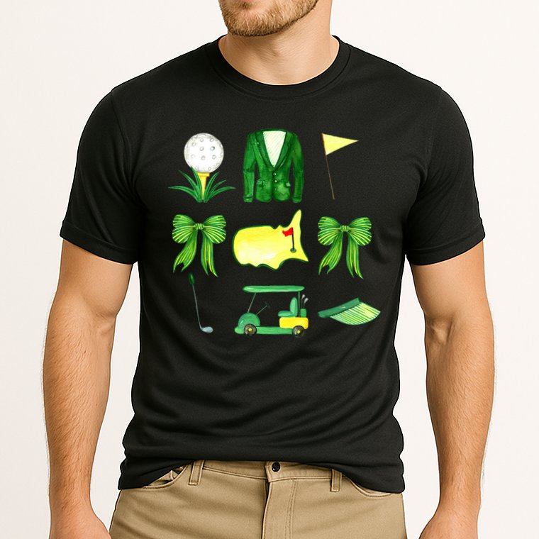 Coquette Bow Masters Golf Tournament Golfing Cooling Performance Crew T-Shirt