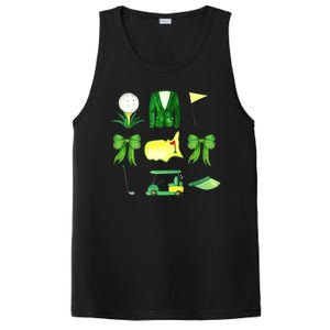 Coquette Bow Masters Golf Tournament Golfing PosiCharge Competitor Tank