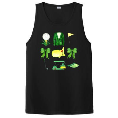 Coquette Bow Masters Golf Tournament Golfing PosiCharge Competitor Tank