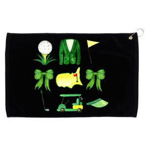 Coquette Bow Masters Golf Tournament Golfing Grommeted Golf Towel