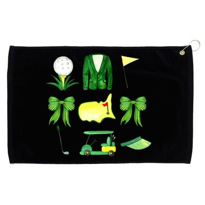 Coquette Bow Masters Golf Tournament Golfing Grommeted Golf Towel