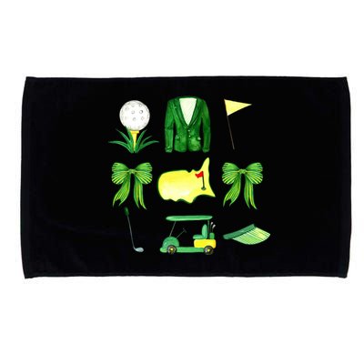 Coquette Bow Masters Golf Tournament Golfing Microfiber Hand Towel