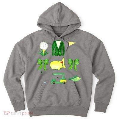 Coquette Bow Masters Golf Tournament Golfing Hoodie