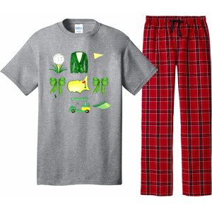 Coquette Bow Masters Golf Tournament Golfing Pajama Set