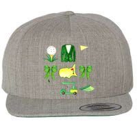 Coquette Bow Masters Golf Tournament Golfing Wool Snapback Cap