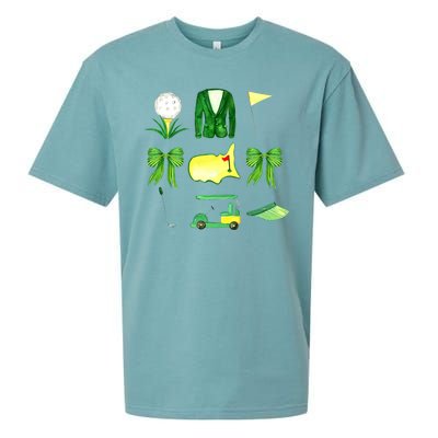 Coquette Bow Masters Golf Tournament Golfing Sueded Cloud Jersey T-Shirt