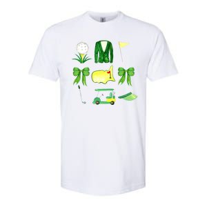 Coquette Bow Masters Golf Tournament Golfing Softstyle CVC T-Shirt