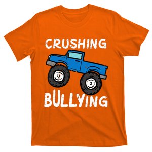 Crushing Bullying Monster Truck Kids Unity Day Orange T-Shirt