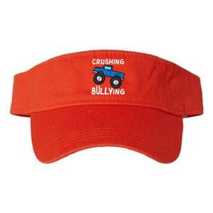 Crushing Bullying Monster Truck Kids Unity Day Orange Valucap Bio-Washed Visor