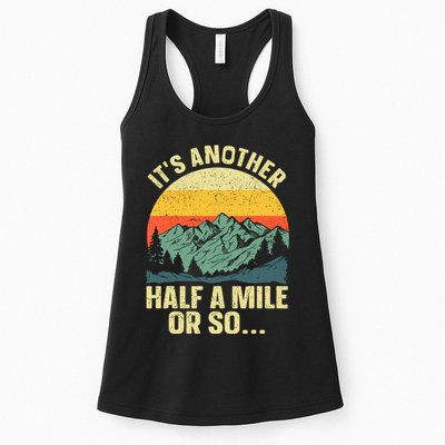 Camping Backpacking Mountain Hiker Gift Funny Hiking Womens Tank Top