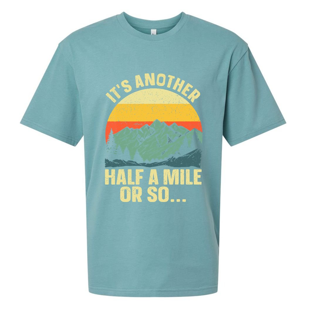 Camping Backpacking Mountain Hiker Gift Funny Hiking Sueded Cloud Jersey T-Shirt