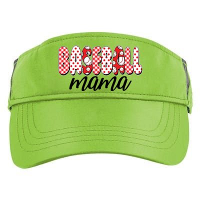 Cute Baseball Mama Adult Drive Performance Visor