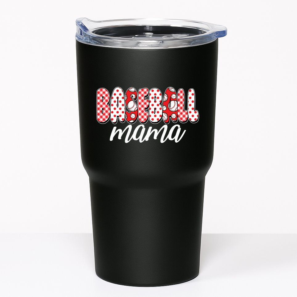 Cute Baseball Mama Tumbler