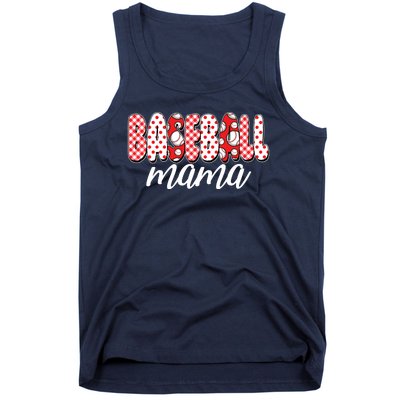 Cute Baseball Mama Tank Top